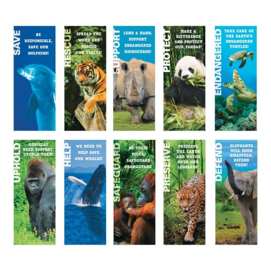 Endangered Animals Poster Set - Party Supplies, Ideas, Accessories,  Decorations, Games - PartyNet