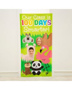 100th Day of School Photo Door Banner