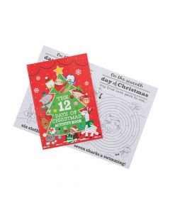 12 Days of Christmas Activity Books