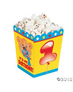 1ST Birthday Bear Popcorn Boxes