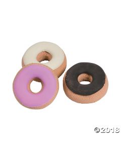 3D Donuts Erasers
