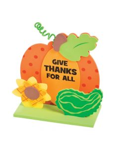 3D Give Thanks Tabletop Decoration Craft Kit
