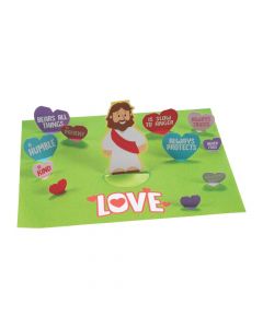 3D Jesus' Love Sticker Scenes