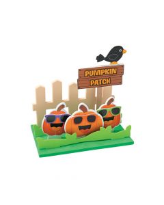 3D Pumpkin Patch Scene Craft Kit