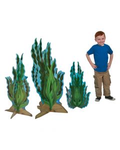 3D Seaweed Cardboard Stand-Ups