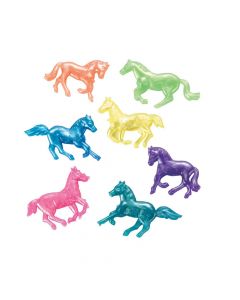 48 Pearlized Squishy Horses