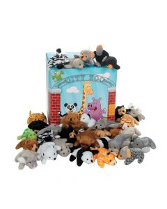 50 Pc. Mini Zoo Stuffed Animal Assortment