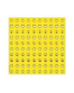 800 Mini Stickers - Smile Face