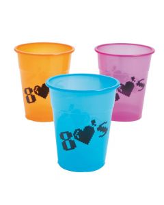 80's Plastic Cups