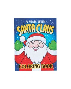 A Visit with Santa Claus Coloring Books