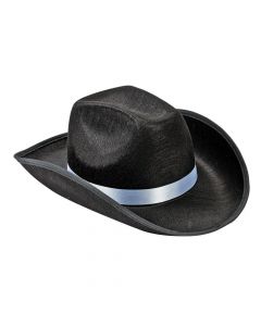 Adult's Black Cowboy Hat