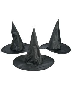 Adult's Classic Black Witch Hat