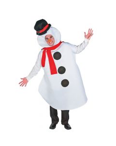 Adult's Large Snowman Costume