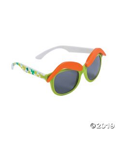 Adult's St. Patrick's Day Eyebrow Sunglasses