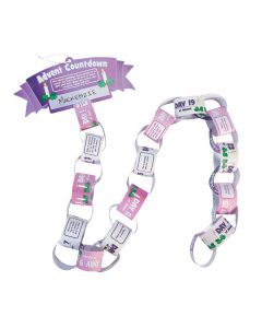 Advent Countdown Paper Chain Craft Kit