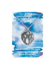 Angel Wings Necklaces on Cards