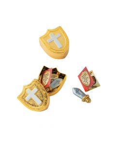 Armor of God Toy-Filled Plastic Easter Eggs - 12 Pc.