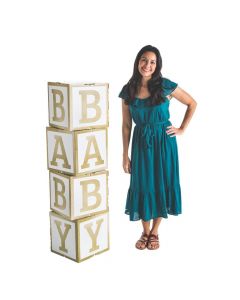 Baby Blocks Cardboard Stand-Up