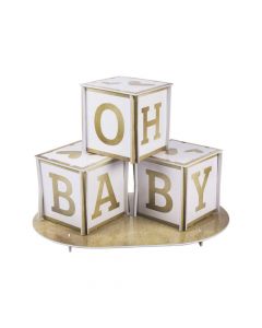 Baby Blocks Treat Stand