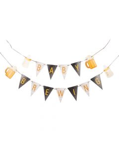 Baby Brewing Pennant Banner