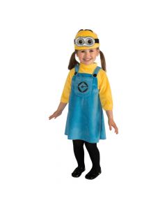 Baby Girl's Minion Costume