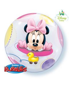Baby Minnie 56cm Bubble Balloon