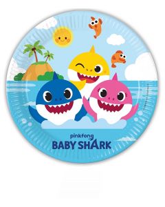 Baby Shark Paper Plates