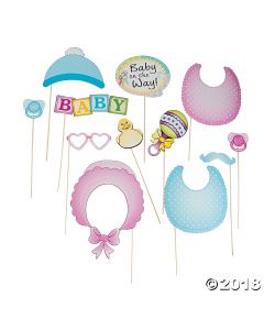 Baby Shower Photo Stick Props