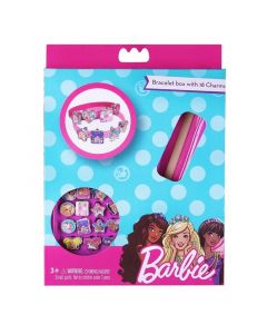 Barbie Bracelet Box with 18 Charms