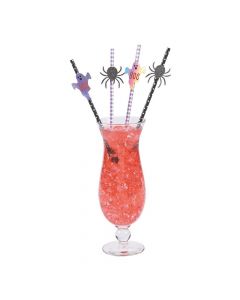 Basic Boo Paper Straws with Cutouts
