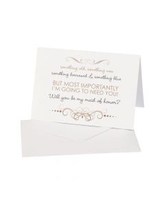 Be My Bridesmaid Cards
