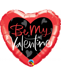Be My Valentine Script Foil Balloon