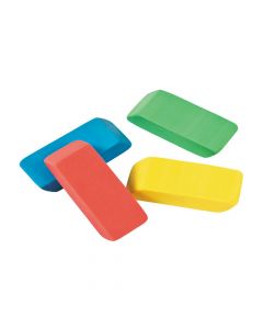Beveled Rainbow Erasers