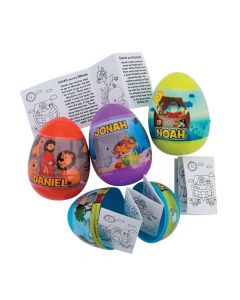 Bible Story-Filled Plastic Easter Eggs