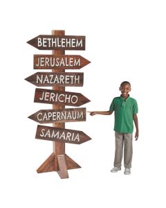 Biblical Cities Directional Sign