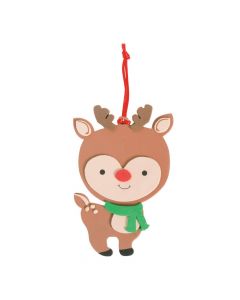 Big Head Reindeer Ornament Craft Kit