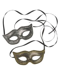 Black, Gold and Silver Masquerade Masks