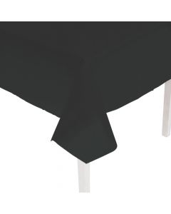 Black Plastic Tablecloth