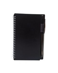 Black Spiral Notebooks with Pens