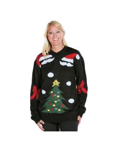 Black Ugly Christmas Sweater