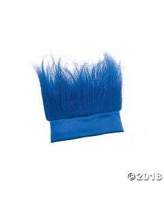 Blue Crazy Hair Headband