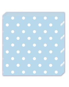Blue Dots Lunch Napkin