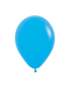Blue Fashion Solid Balloons 12cm