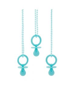 Blue Pacifier Necklaces