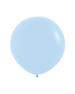 Blue Pastel Matte Balloon 91cm