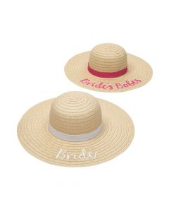 Bridal Party Sun Hats