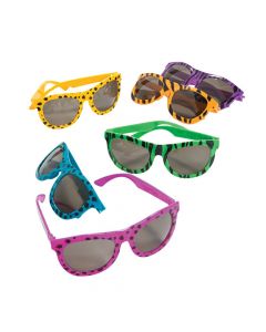 Bright Animal Print Sunglasses