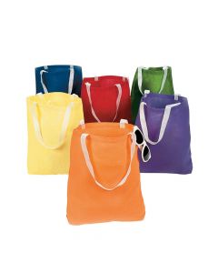 Bright Canvas Tote Bags
