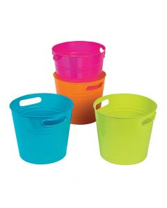 Bright Colorful Bucket Assortment