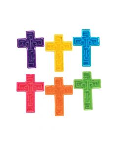 Bright Mini Cross Maze Puzzles